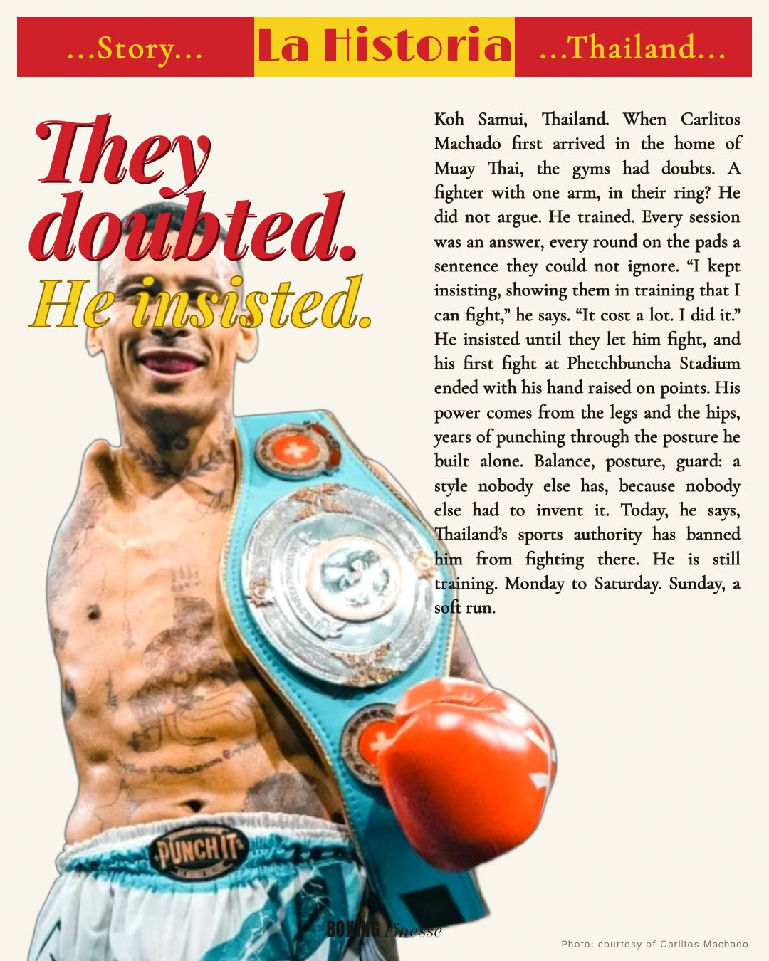 Between Rounds episode one, the story page: they doubted, he insisted