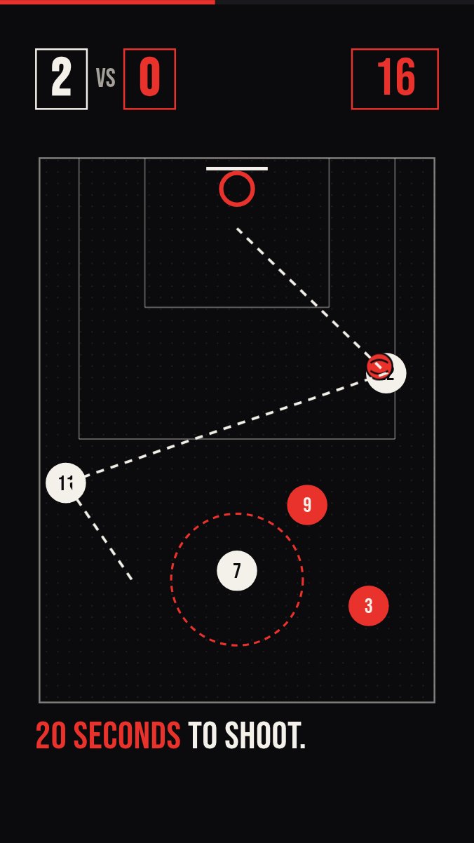 No dribbling, 20 seconds